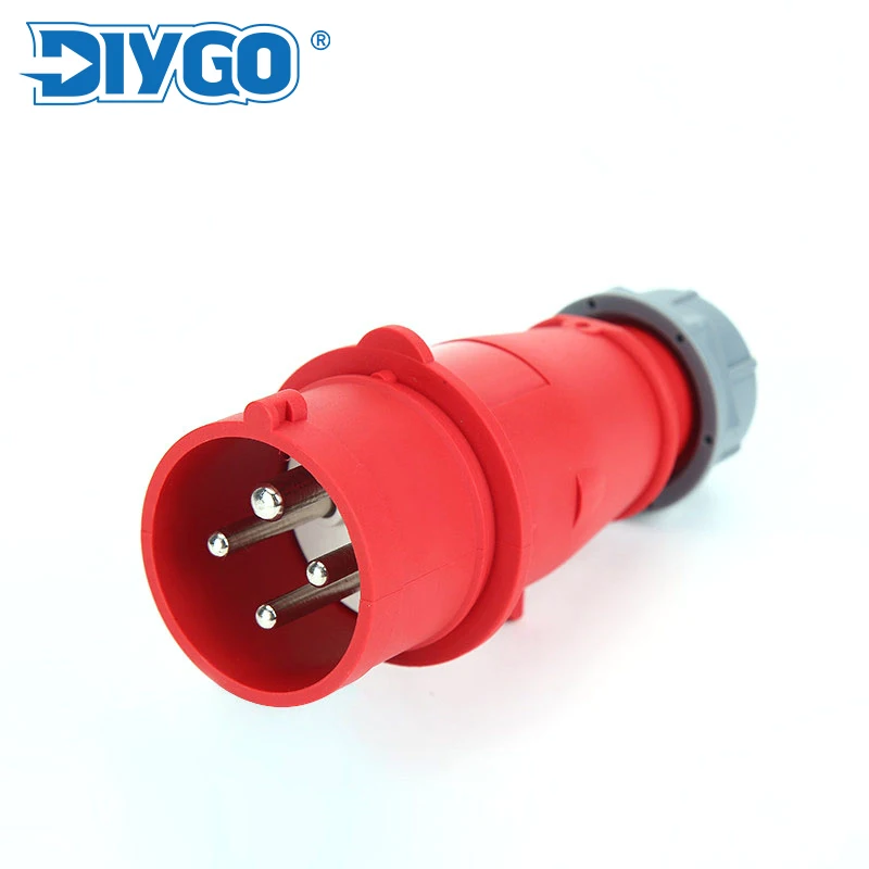 16A IP44 4 Pin Waterproof Electric Cable Connector 380V-415V High quality Industrial Power Plug Socket Male & Female DIY GO
16A IP44 4 Pin Waterproof Electric Cable Connector 380V-415V High quality Industrial Power Plug Socket Male & Female DIY GO
