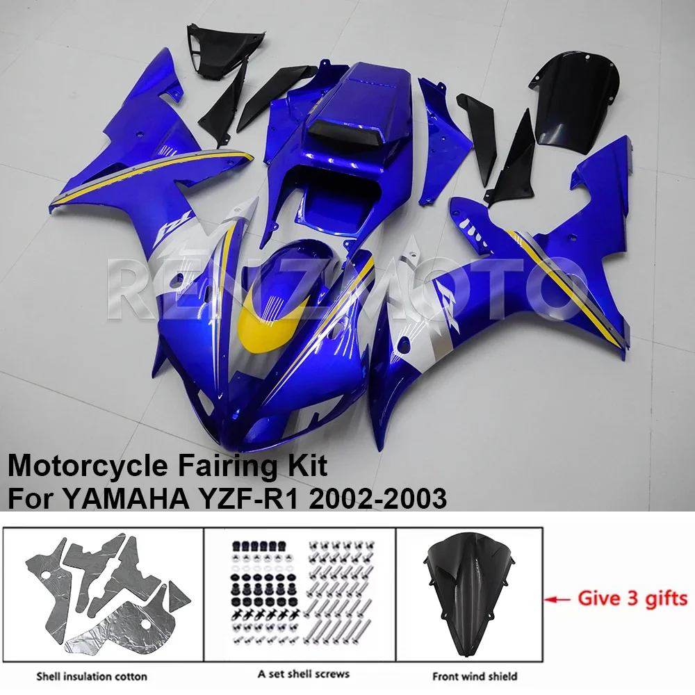 Обтекатель R/Z Y2RA10 для YAMAHA YZF R1 2002-2003, набор для установки на тело мотоцикла, декоративная пластиковая защитная пластина, аксессуары, оболочка
Обтекатель R/Z Y2RA10 для YAMAHA YZF R1 2002-2003, набор для установки на тело мотоцикла, декоративная пластиковая защитная пластина, аксессуары, оболочка