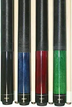 of 2-Piece Pool Cue Sticks LEC, 58-Inches, Canadian Hard Rock Maple, 5/16x18 Joint, Hard Long Lasting Glued On Le Pro Tip
of 2-Piece Pool Cue Sticks LEC, 58-Inches, Canadian Hard Rock Maple, 5/16x18 Joint, Hard Long Lasting Glued On Le Pro Tip