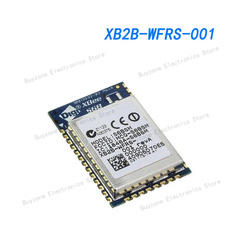 XB2B-WFRS-001 WiFi 802.11b/G/N модуль приемопередатчика 2,4 ГГц Антенна в комплект не входит поверхностное крепление
XB2B-WFRS-001 WiFi 802.11b/G/N модуль приемопередатчика 2,4 ГГц Антенна в комплект не входит поверхностное крепление