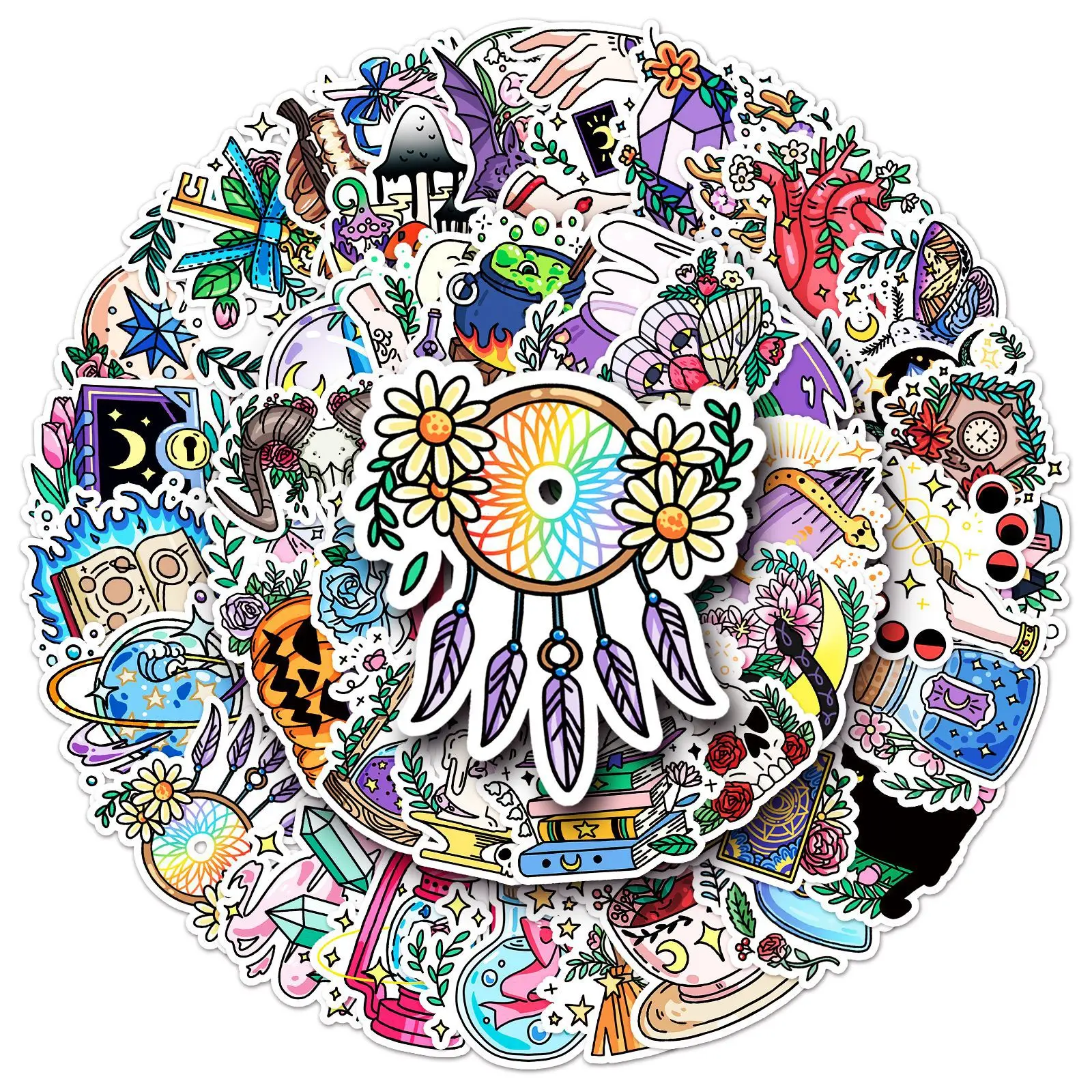 10/30/50PCS Magic Witch Crystal Plant Flower Decals Toys DIY Suitcase Skateboard Phone Luggage Bike Stickers Gift
10/30/50PCS Magic Witch Crystal Plant Flower Decals Toys DIY Suitcase Skateboard Phone Luggage Bike Stickers Gift