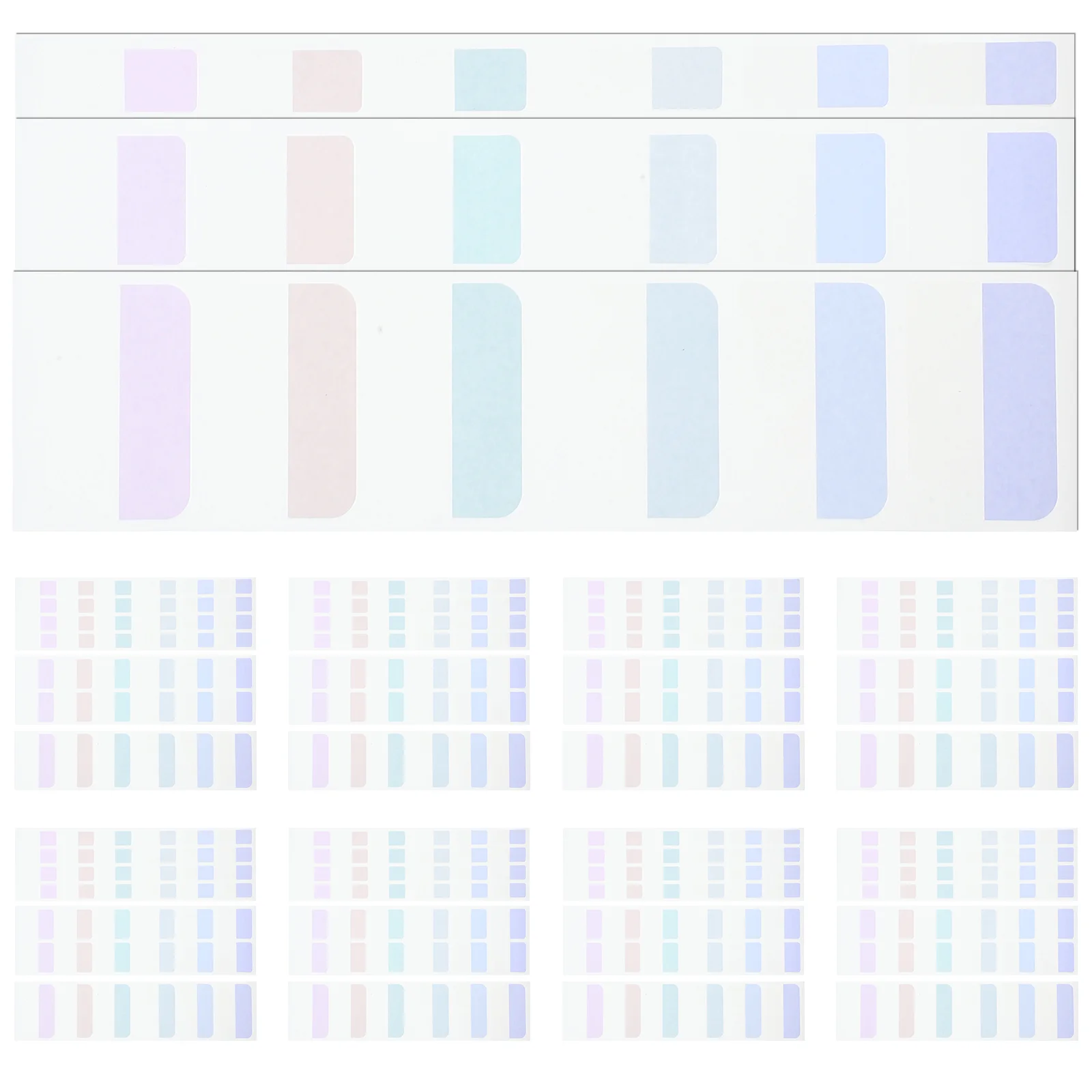 420 Pcs Index Sticker Convenient Practical Colored Strips Stickers Books Supply The Pet Colorful Reading Student Use Tag
420 Pcs Index Sticker Convenient Practical Colored Strips Stickers Books Supply The Pet Colorful Reading Student Use Tag