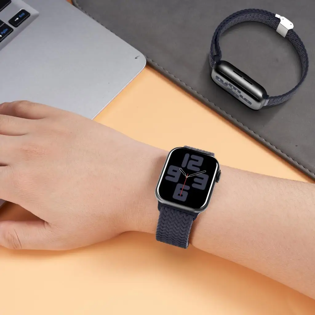 Braided Solo Loop For Apple watch band 45mm 41mm 44mm 40mm 42mm 49mm Elastic Nylon bracelet iWatch serie 3 se 6 7 8 ultra strap Braided Solo Loop For Apple watch band 45mm 41mm 44mm 40mm 42mm 49mm Elastic Nylon bracelet iWatch serie 3 se 6 7 8 ultra strap