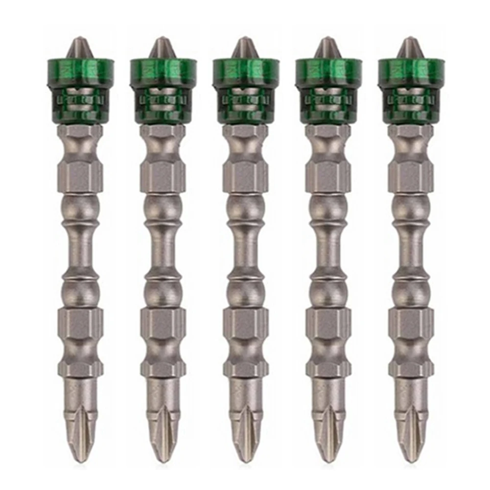 5pcs 65mm PH2 Double-Head Magnetic Cross Screwdriver Bit High Hardness Electric Screwdriver Tools With Ring Set
5pcs 65mm PH2 Double-Head Magnetic Cross Screwdriver Bit High Hardness Electric Screwdriver Tools With Ring Set