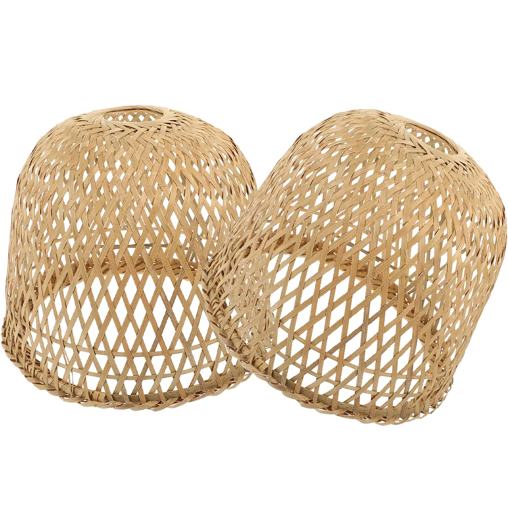 Bamboo Lampshade Handmade Weave Light Bulb Cage Guard Wicker Chandelier Cover Woven Shade Rustic Hanging Fixture Replacement
Bamboo Lampshade Handmade Weave Light Bulb Cage Guard Wicker Chandelier Cover Woven Shade Rustic Hanging Fixture Replacement