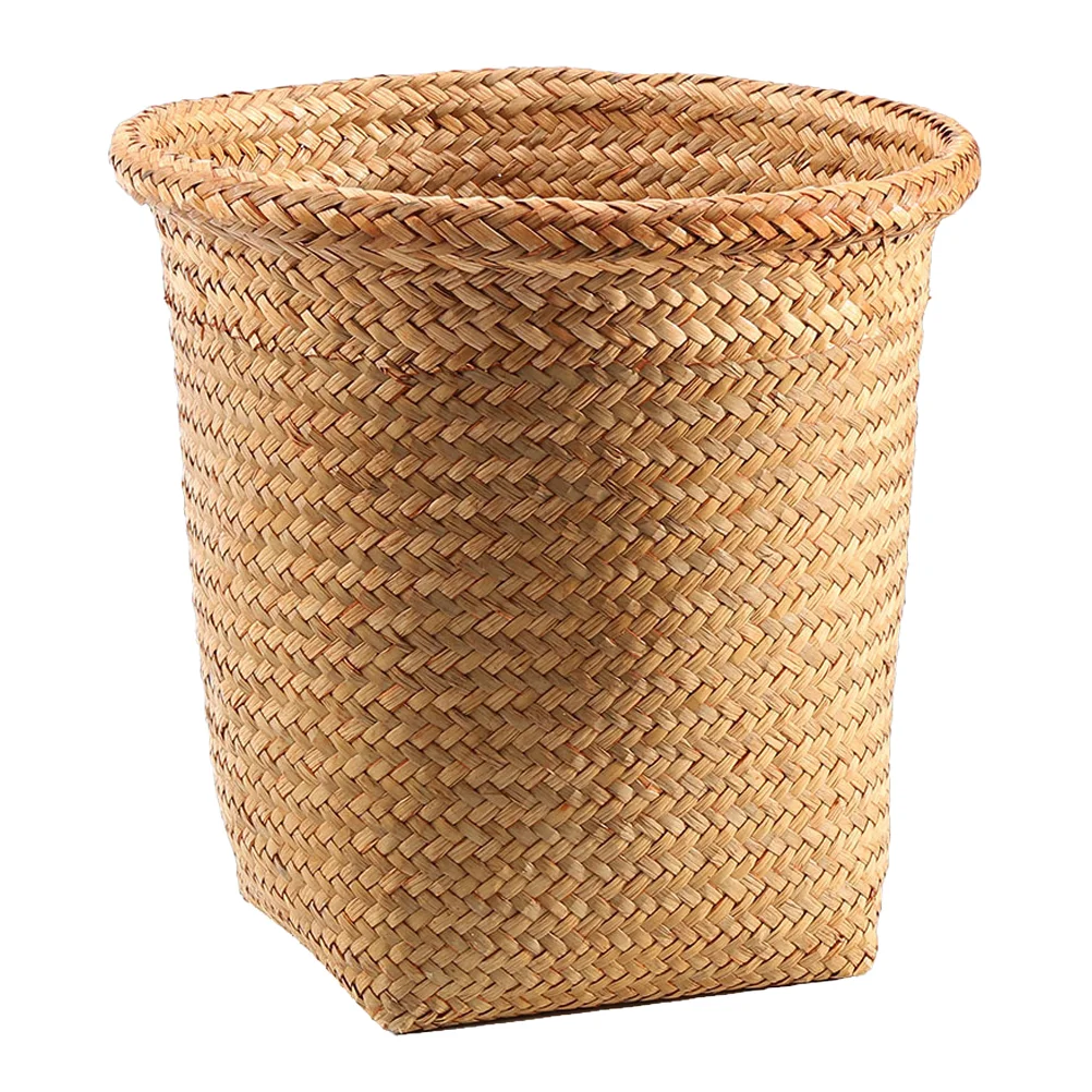 Basket Trash Can Woven Storage Wicker Waste Garbage Rattan Bin Laundry Sundries Wastebasket Paper Container Baskets Seagrass
Basket Trash Can Woven Storage Wicker Waste Garbage Rattan Bin Laundry Sundries Wastebasket Paper Container Baskets Seagrass