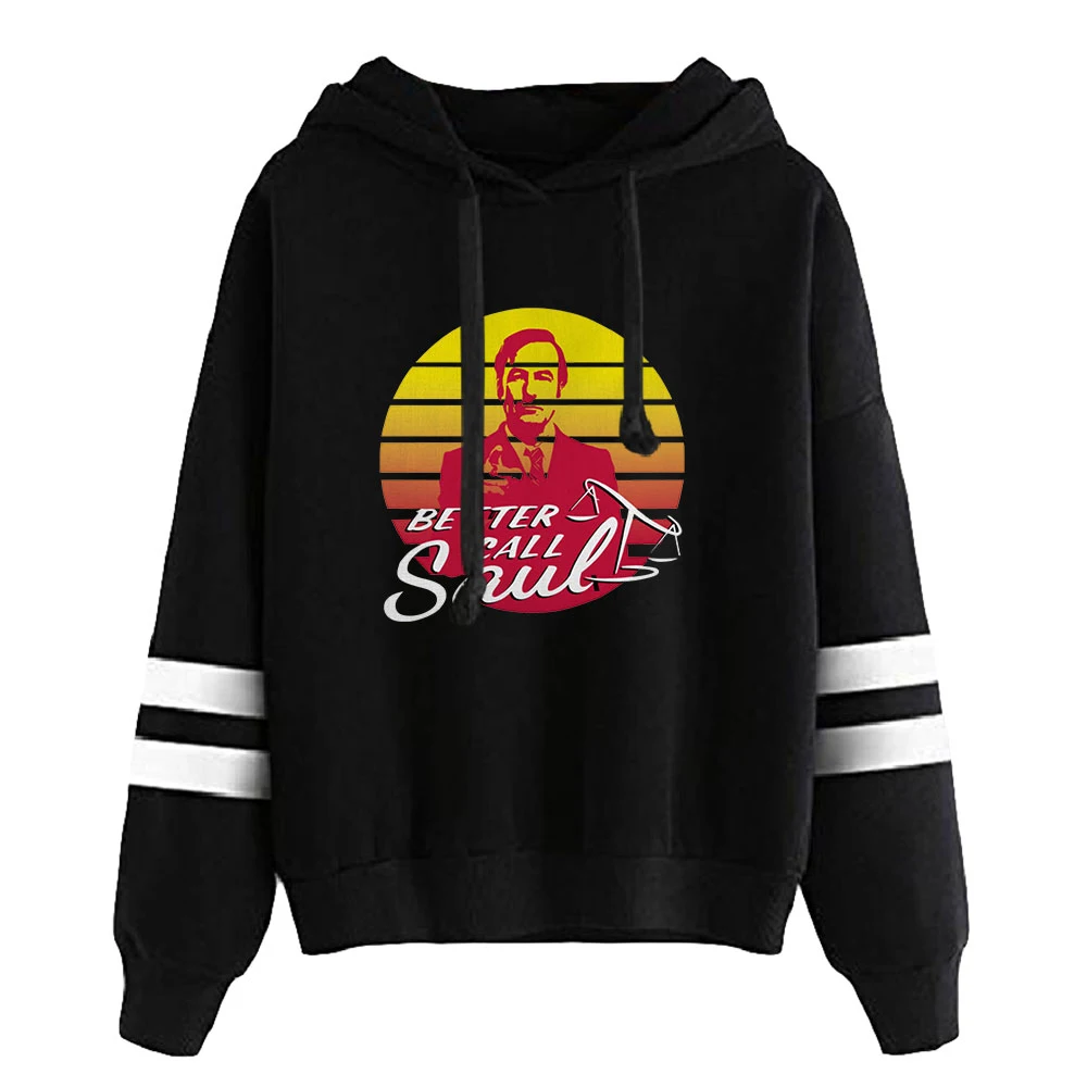 Better Call Saul Hoodie Unisex Pocketless Parallel Bars Sleeve Sweatshirts Men Women Hoodie Casual Style Fashion Clothes
Better Call Saul Hoodie Unisex Pocketless Parallel Bars Sleeve Sweatshirts Men Women Hoodie Casual Style Fashion Clothes