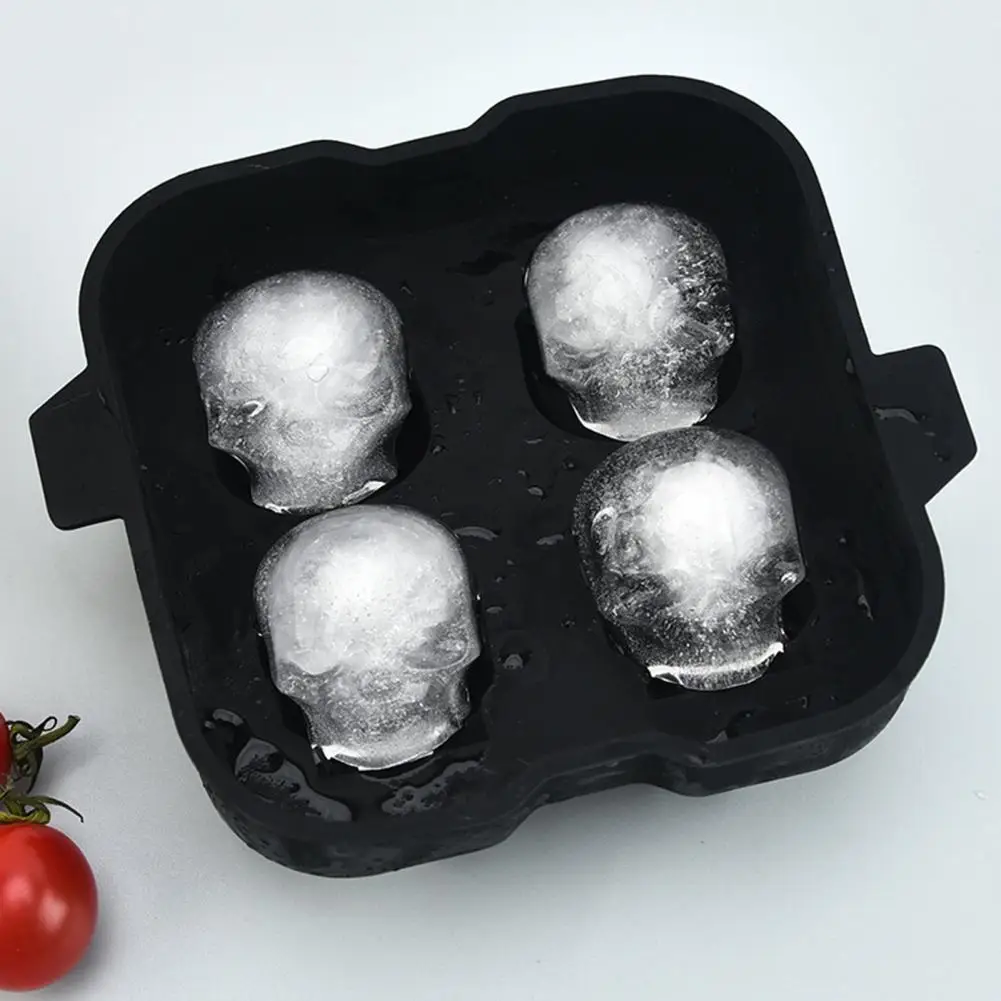 Ice Cube Mould Lightweight Skull Shape Reusable Silicone Ice Ball Mould Tray Kitchen Supplies
Ice Cube Mould Lightweight Skull Shape Reusable Silicone Ice Ball Mould Tray Kitchen Supplies