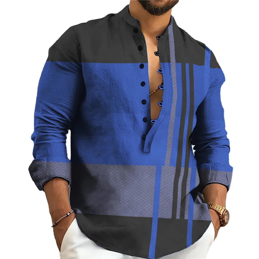 For Men Shirt Vacation Button Down Casual Collared Cotton Blend Long Sleeve Regular Traveling Durable And Practical
For Men Shirt Vacation Button Down Casual Collared Cotton Blend Long Sleeve Regular Traveling Durable And Practical