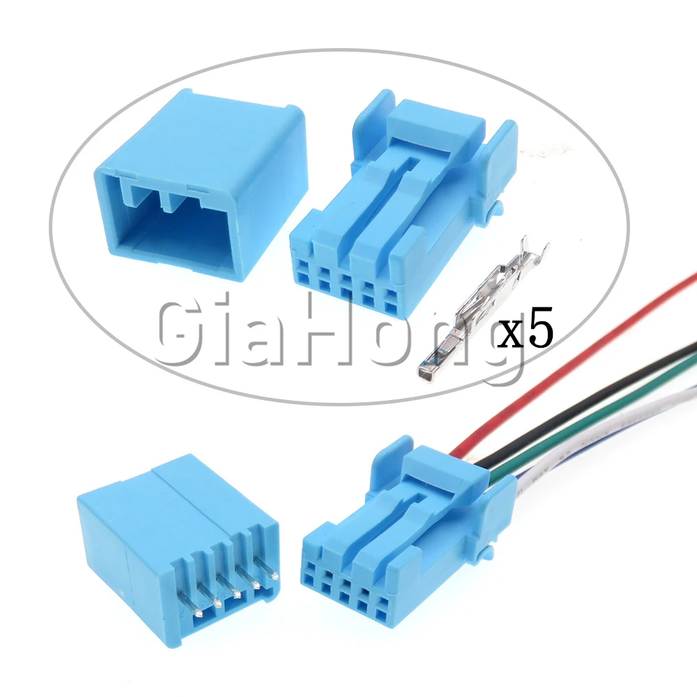 1 Set 5 Ways Automotive Wiring Terminal Socket IL-AG5-5SK-S3C1-LB Car Male PCB Connector Auto Modification Plug
1 Set 5 Ways Automotive Wiring Terminal Socket IL-AG5-5SK-S3C1-LB Car Male PCB Connector Auto Modification Plug