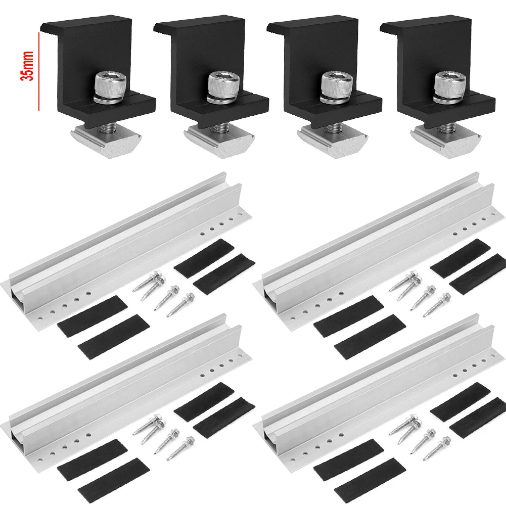 Farming Solar Panel Middle Clamp End Clamp Rail Grounding Lug Rail Conductive Sheet Mounting Rail Aluminum Plate Grounding Clip
Farming Solar Panel Middle Clamp End Clamp Rail Grounding Lug Rail Conductive Sheet Mounting Rail Aluminum Plate Grounding Clip