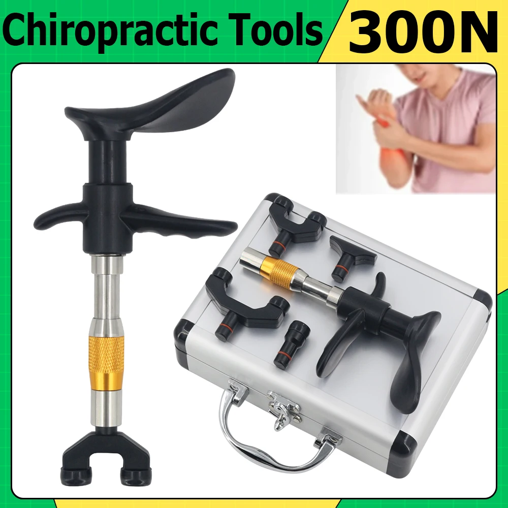 Manual Chiropractic Adjusting Tools Relief Shoulder Pain Four Heads Massage Gun Spine Therapy Correction Massager Health Care
Manual Chiropractic Adjusting Tools Relief Shoulder Pain Four Heads Massage Gun Spine Therapy Correction Massager Health Care