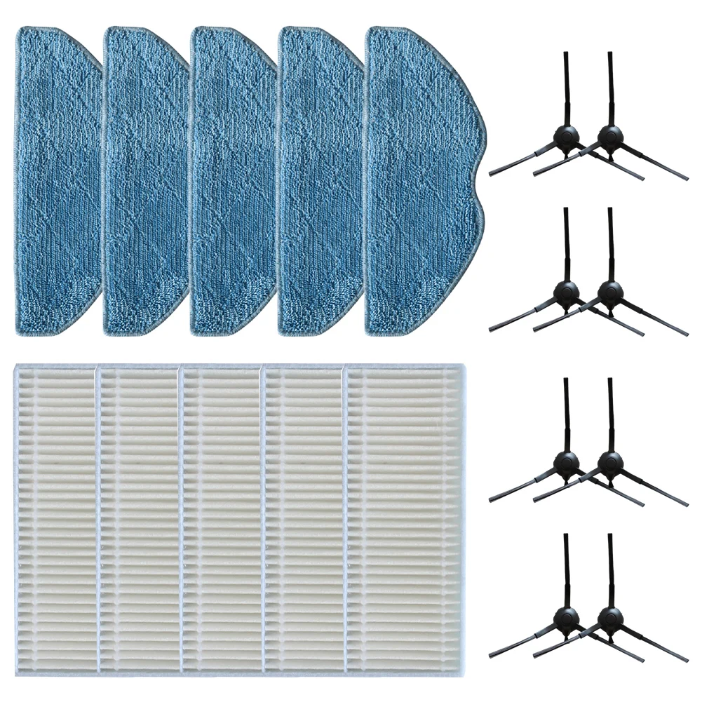 Optimize Cleaning Performance with Spare Side Brush Mop Cloth Filter Kit for Botslab s8 plus Robotic Vacuum Cleaner
Optimize Cleaning Performance with Spare Side Brush Mop Cloth Filter Kit for Botslab s8 plus Robotic Vacuum Cleaner