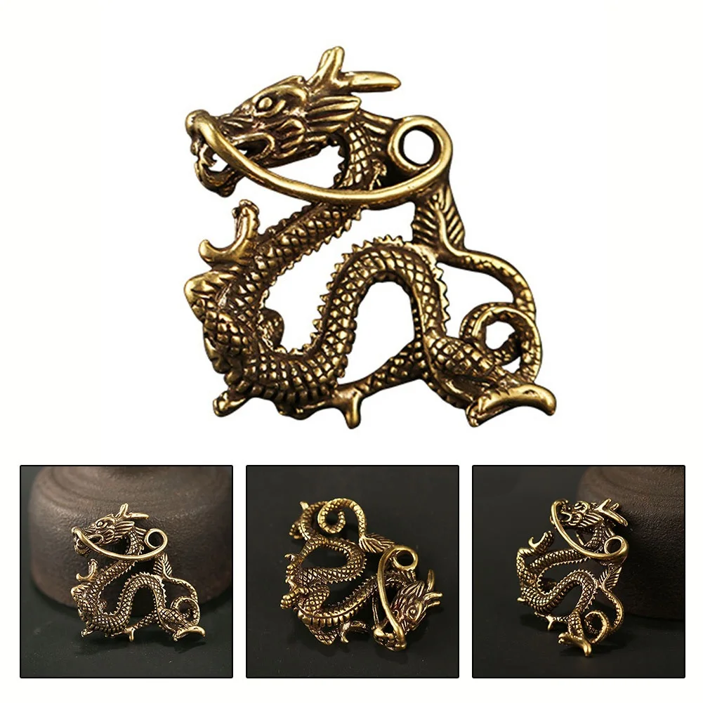 Chinese Dragon Statue Figurine Vintage Desktop Ornaments Copper Crafts Car Pendant Lucky Break New Year Gift Decor 3x3.4x10mm
Chinese Dragon Statue Figurine Vintage Desktop Ornaments Copper Crafts Car Pendant Lucky Break New Year Gift Decor 3x3.4x10mm