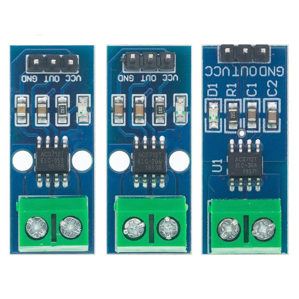 Hall Current Sensor Module ACS712 Module 5A 20A 30A Hall Current Sensor Module 5A/20A/30A ACS712
Hall Current Sensor Module ACS712 Module 5A 20A 30A Hall Current Sensor Module 5A/20A/30A ACS712