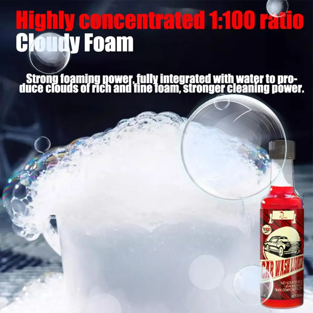 

Shampoo Detailing Wash Super Foam Cleaner Ultra Concentrated Car Solution Accessories Multifunctional Car Wash Maintenance E7p4