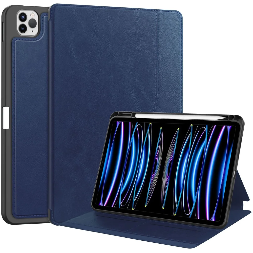 Solid Simple Tablet Leather Case For Ipad Air 4/5 2022 2020 10.9inch Pro11 M2 M1 Book Style Stand Cover With Pencil Holder
Solid Simple Tablet Leather Case For Ipad Air 4/5 2022 2020 10.9inch Pro11 M2 M1 Book Style Stand Cover With Pencil Holder