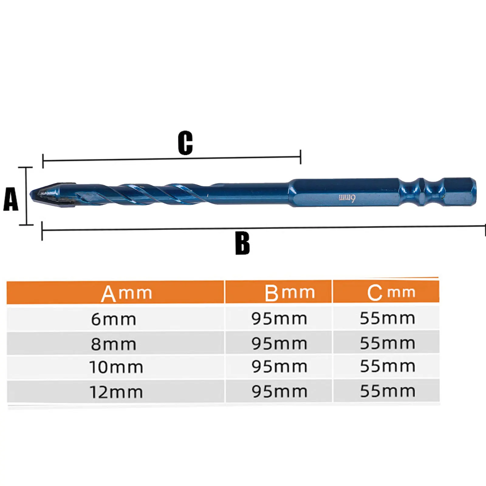 3pc 6mm 8mm Eccentric Drill Drilling High Hardness Eccentric Drill Precision Drilling For Glass Tile Punching Rock Slab Triangle
3pc 6mm 8mm Eccentric Drill Drilling High Hardness Eccentric Drill Precision Drilling For Glass Tile Punching Rock Slab Triangle
