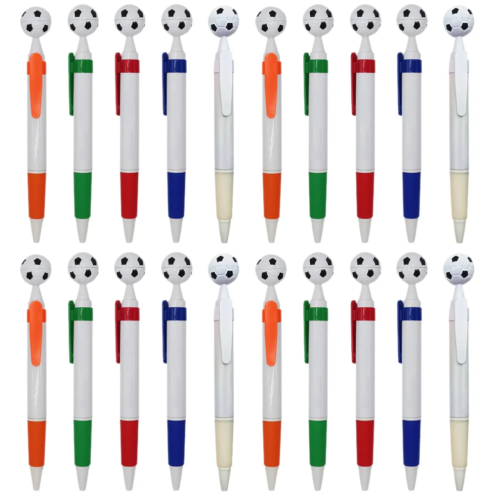 20 Pcs Football Ballpoint Pen Pens for Students Liquid Office Supplies Soccer Journal Planner
20 Pcs Football Ballpoint Pen Pens for Students Liquid Office Supplies Soccer Journal Planner