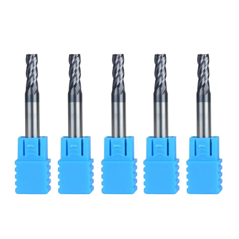 5pcs HRC45 Milling Cutter Solid Carbide 4 Flute TiAlN Coated 5mm Cutting Dia Carbide End Mill Bit 6mm Shank
5pcs HRC45 Milling Cutter Solid Carbide 4 Flute TiAlN Coated 5mm Cutting Dia Carbide End Mill Bit 6mm Shank