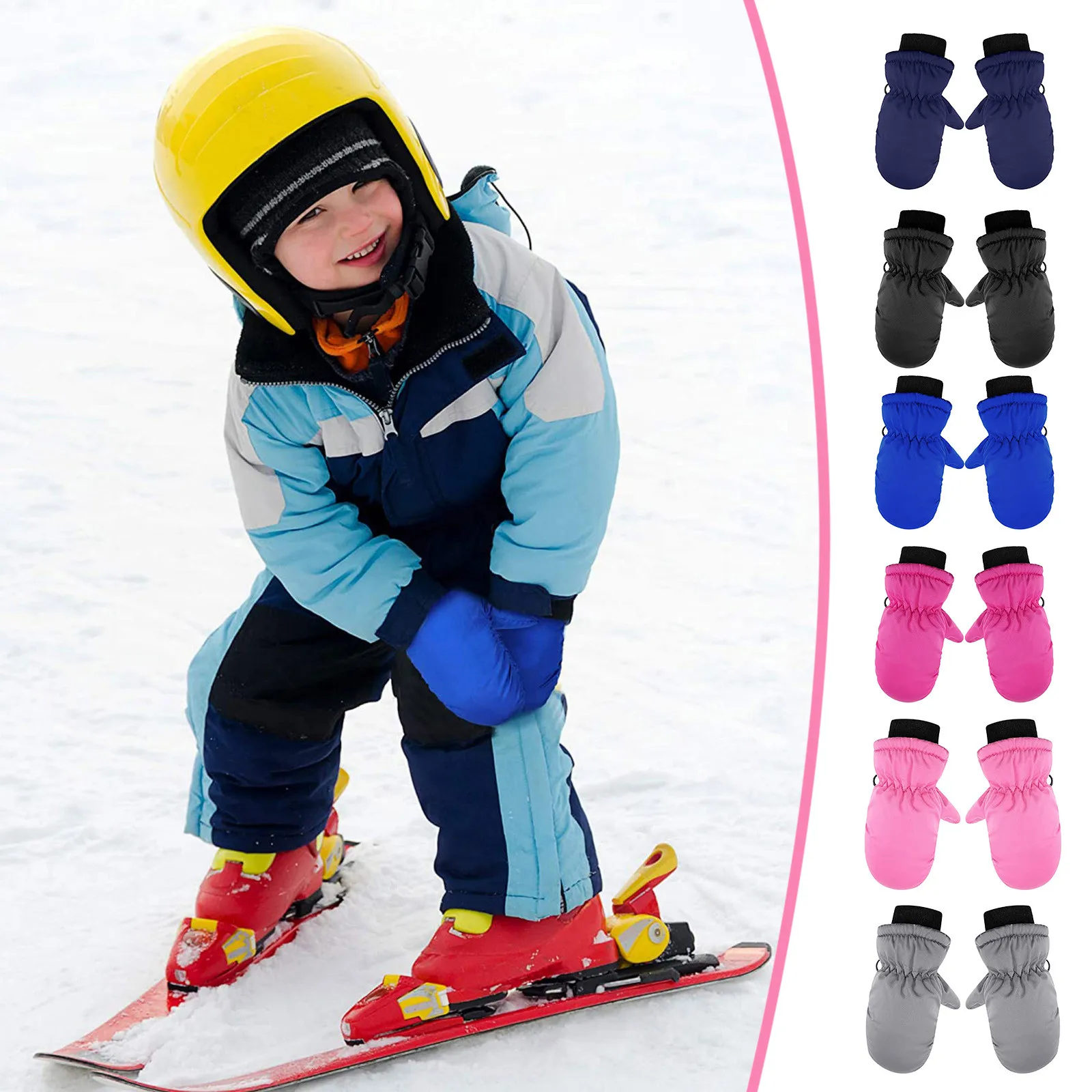 Winter Mitten Boys Girls Kids Windproof Gloves Outdoor Cute Cartoon Snowboard Warm Waterproof Thicken Snow Children Ski Gloves
Winter Mitten Boys Girls Kids Windproof Gloves Outdoor Cute Cartoon Snowboard Warm Waterproof Thicken Snow Children Ski Gloves