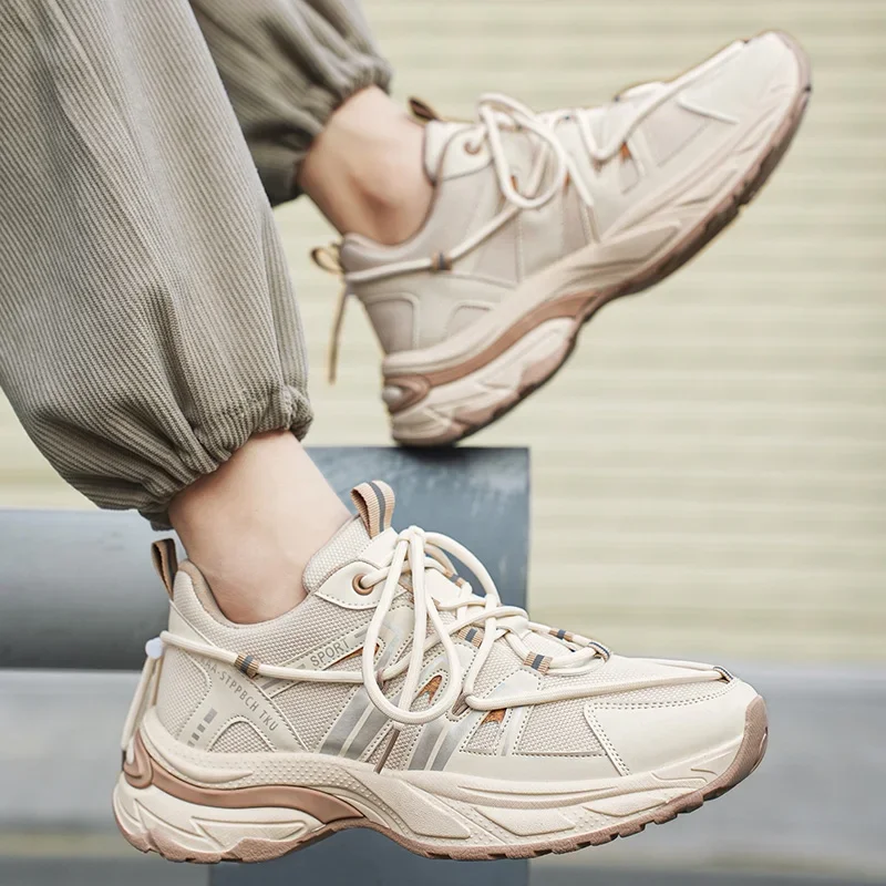 Men Chunky Sneakers 2024 Brand Design Men's Casual Sneakers Thick Sole Mans Skateboarding Shoes
Men Chunky Sneakers 2024 Brand Design Men's Casual Sneakers Thick Sole Mans Skateboarding Shoes