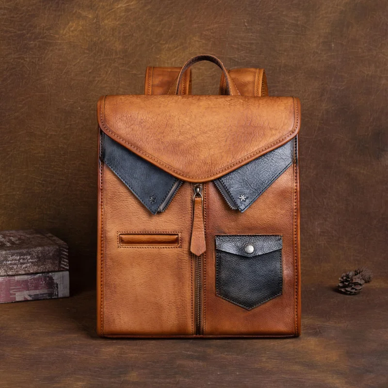 2023 Genuine Leather Retro Women Backpacks For Ladies Travel Bag Handmade Cowhide Backpack New School Bags
2023 Genuine Leather Retro Women Backpacks For Ladies Travel Bag Handmade Cowhide Backpack New School Bags