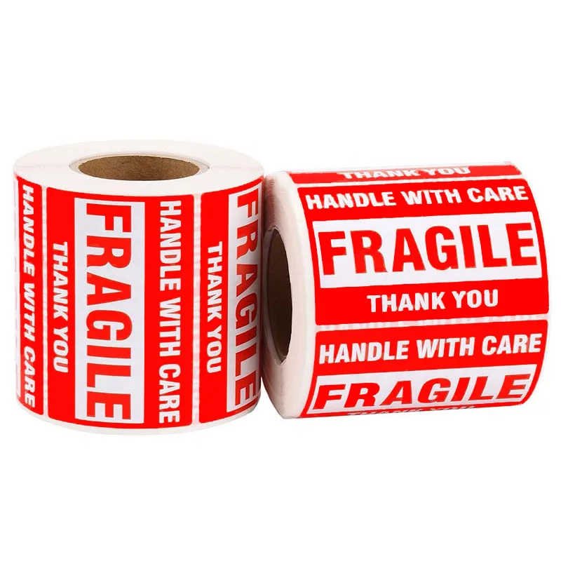 100PCS Fragile Stickers The Goods Please Handle With Care Warning Labels DIY Supplies
100PCS Fragile Stickers The Goods Please Handle With Care Warning Labels DIY Supplies