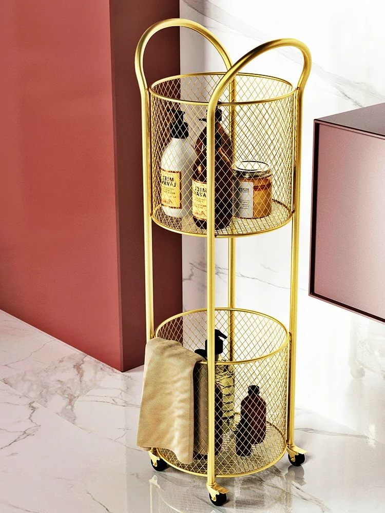 Surprise price Nordic wrought iron shelf kitchen creative storage rack bathroom fashion toiletries trolley
Surprise price Nordic wrought iron shelf kitchen creative storage rack bathroom fashion toiletries trolley