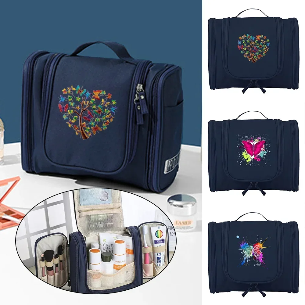 Travel Toiletry Kits Organizer Bags Women Hanging Cosmetic Bag Unisex Washing Travel Makeup Storage Bags Butterfly Pattern
Travel Toiletry Kits Organizer Bags Women Hanging Cosmetic Bag Unisex Washing Travel Makeup Storage Bags Butterfly Pattern