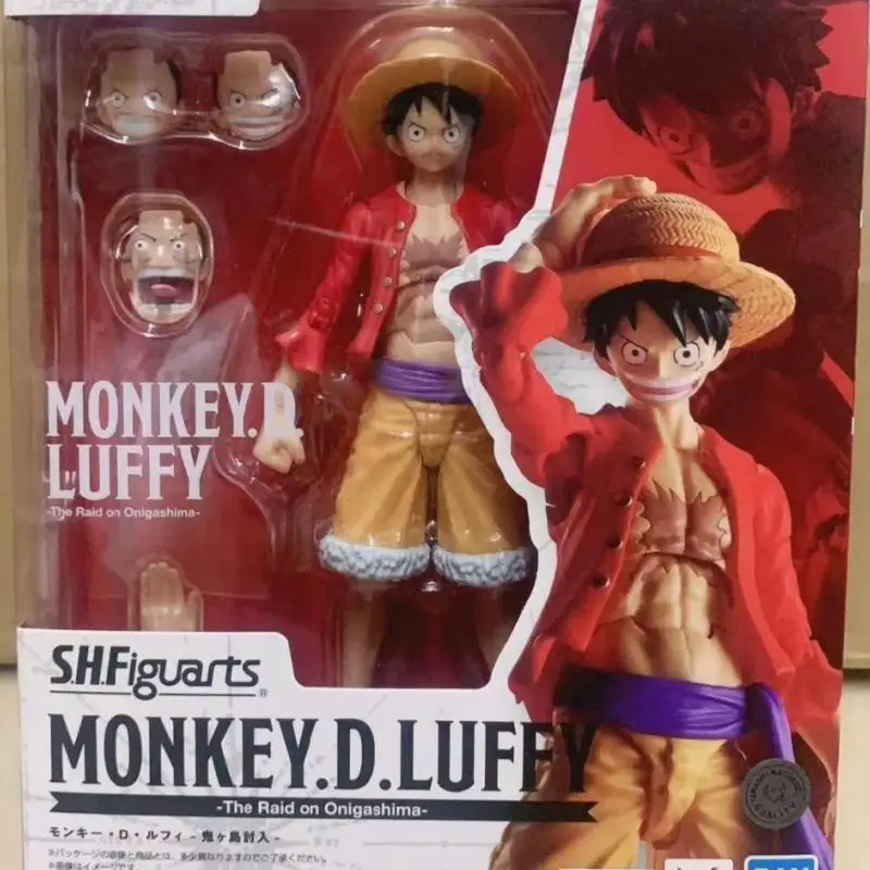 В наличии One Piece Luffy S.H. Фигуртс аниме оригинальная Обезьяна D Luffy ПВХ экшн-фигурки рейд на Onigashima игрушка для детей
В наличии One Piece Luffy S.H. Фигуртс аниме оригинальная Обезьяна D Luffy ПВХ экшн-фигурки рейд на Onigashima игрушка для детей