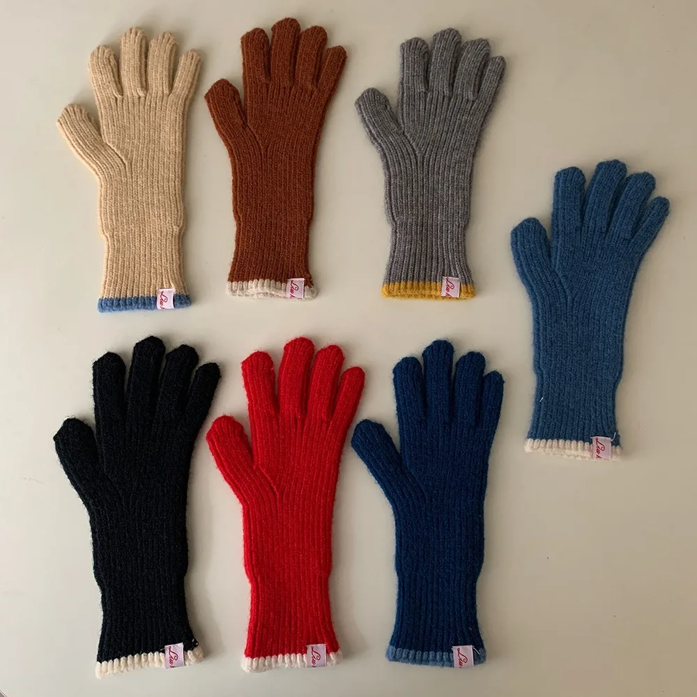 Pure Color Knitted Woolen Gloves Versatile Imitation Wool Tie Dyeing Riding Split Finger Gloves Acrylic Fiber Thick Warm Gloves
Pure Color Knitted Woolen Gloves Versatile Imitation Wool Tie Dyeing Riding Split Finger Gloves Acrylic Fiber Thick Warm Gloves