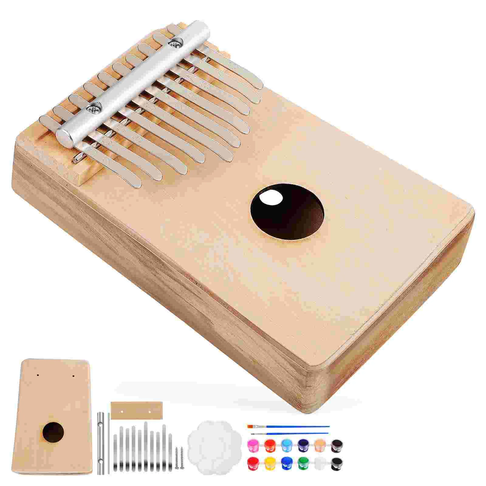 DIY Thumb Piano Instrument Toy Children’s Toys Kalimba Stainless Steel Wooden Playset
DIY Thumb Piano Instrument Toy Children’s Toys Kalimba Stainless Steel Wooden Playset