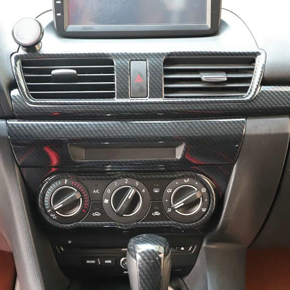 Carbon Fiber Style Middle Air Outlet Vent Trim Cover For Mazda 3 Axela 2014-2019 Interior Accessories Interior Mouldings
Carbon Fiber Style Middle Air Outlet Vent Trim Cover For Mazda 3 Axela 2014-2019 Interior Accessories Interior Mouldings
