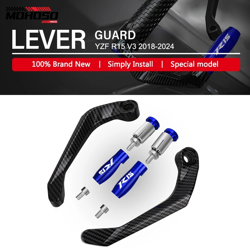 2024 For YAMAHA YZF-R15 YZFR15 YZF R15 V3 2018-2021 2022 2023 Motorcycle Handlebar Grips Guard Brake Clutch Levers Protector
2024 For YAMAHA YZF-R15 YZFR15 YZF R15 V3 2018-2021 2022 2023 Motorcycle Handlebar Grips Guard Brake Clutch Levers Protector