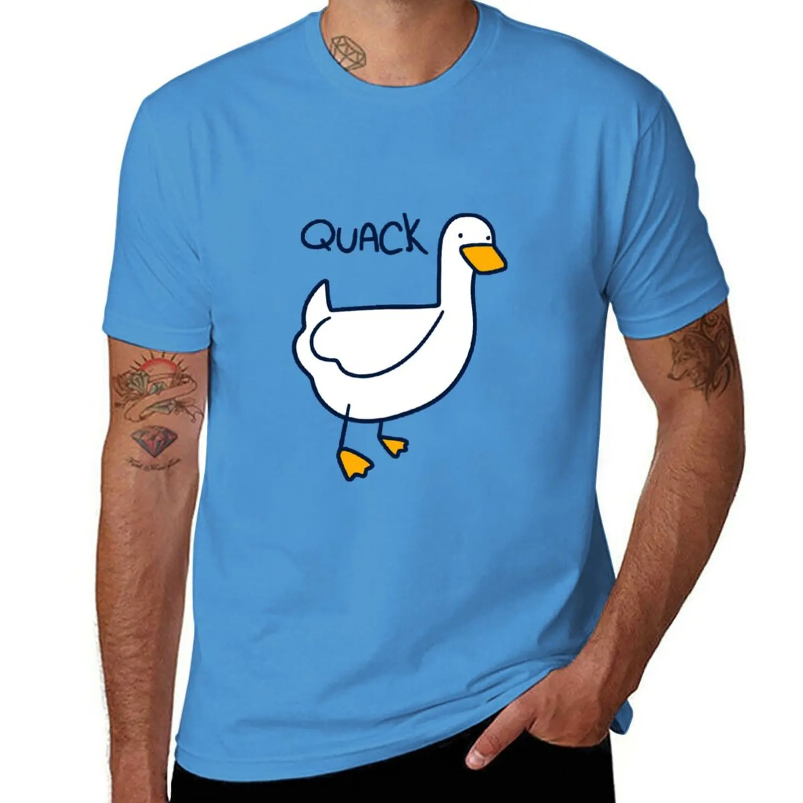 Quack Duck T-Shirt vintage clothes korean fashion kawaii clothes blanks t shirts men
Quack Duck T-Shirt vintage clothes korean fashion kawaii clothes blanks t shirts men
