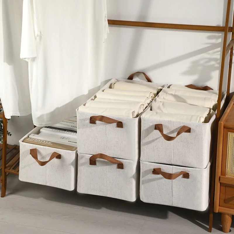 Home Collapsible Foldable Storage Bins with Metal Frames Fabric Storage Baskets for Clothing Shelf Baskets for Organizing
Home Collapsible Foldable Storage Bins with Metal Frames Fabric Storage Baskets for Clothing Shelf Baskets for Organizing