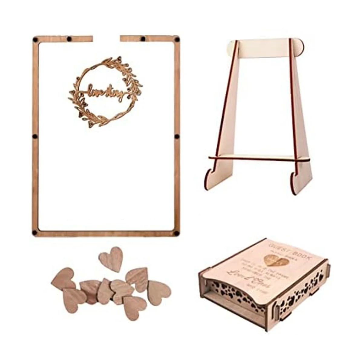 Rustic Wedding Guest Book Alternative, Baby Shower Guest Book Alternative, 80 Piece Heart Shaped Wooden Box
Rustic Wedding Guest Book Alternative, Baby Shower Guest Book Alternative, 80 Piece Heart Shaped Wooden Box