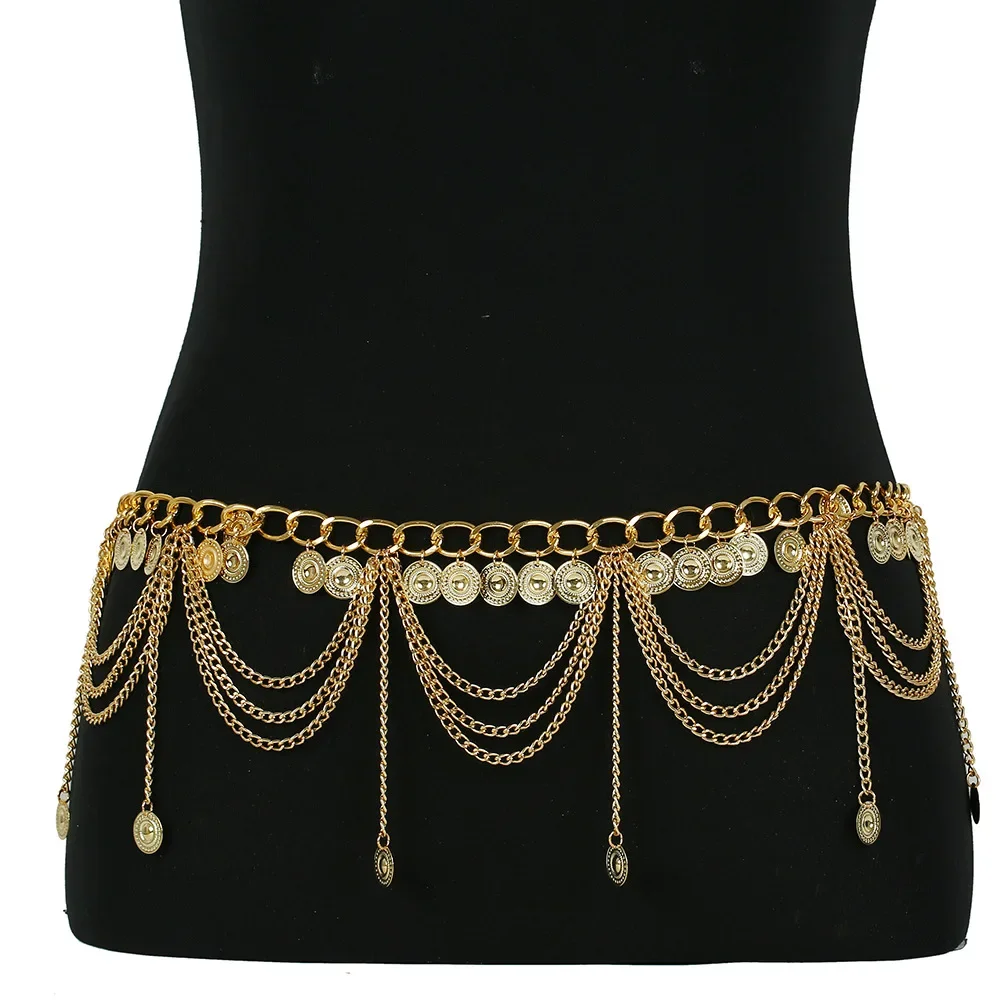 Boho Vintage Multilayer Crystal Shiny Waist Chain Women's Round Sequin Pendant Beads Tassel Beach Body with Fashion Jewelry
Boho Vintage Multilayer Crystal Shiny Waist Chain Women's Round Sequin Pendant Beads Tassel Beach Body with Fashion Jewelry