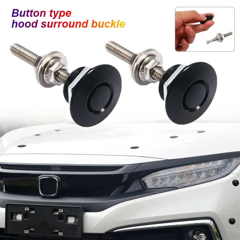 1/2/5Set Push Button Quick Release Car Hood Bonnet Pins Lock Clip Car Bumper Latch Kit
1/2/5Set Push Button Quick Release Car Hood Bonnet Pins Lock Clip Car Bumper Latch Kit