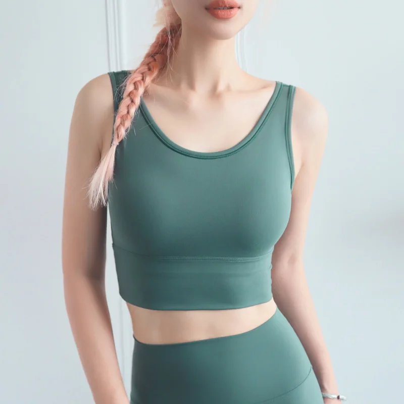 Fitness Workout Tank Tops Women Solid Color Slim Fitness Soft Gym Training Yoga Crop Vest Shockproof Running Sport Underwear Bra
Fitness Workout Tank Tops Women Solid Color Slim Fitness Soft Gym Training Yoga Crop Vest Shockproof Running Sport Underwear Bra