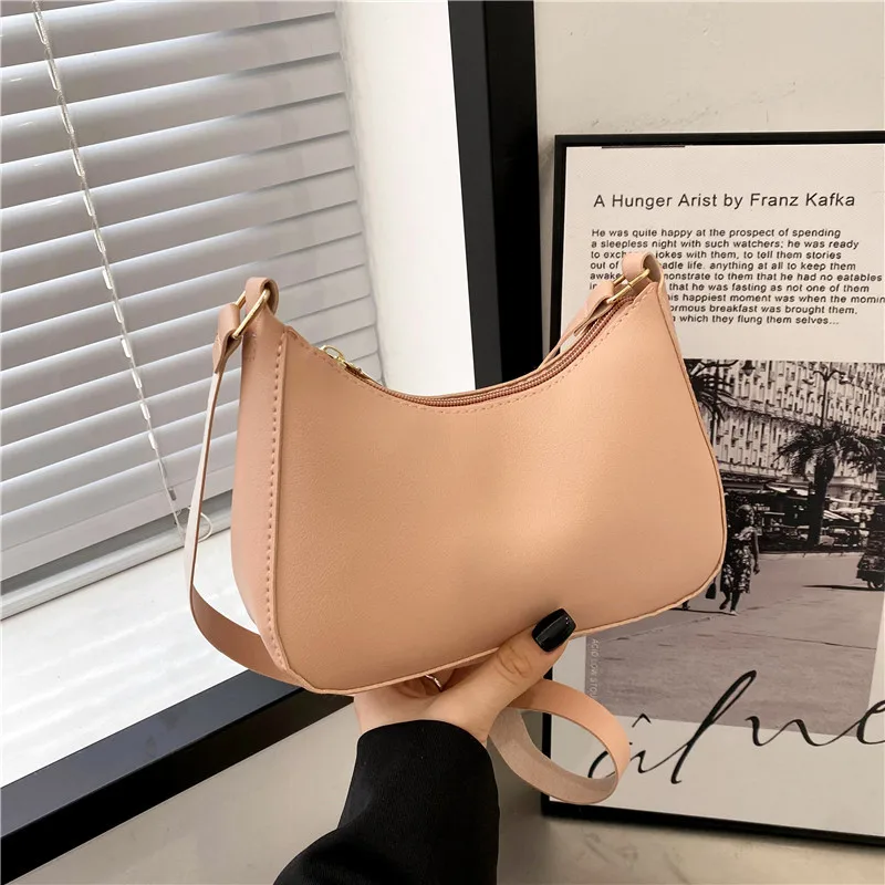 New Women's Fashion Handbags Retro Solid Color PU Leather Shoulder Underarm Bag Casual Women Hobos Handbags bags for women
New Women's Fashion Handbags Retro Solid Color PU Leather Shoulder Underarm Bag Casual Women Hobos Handbags bags for women