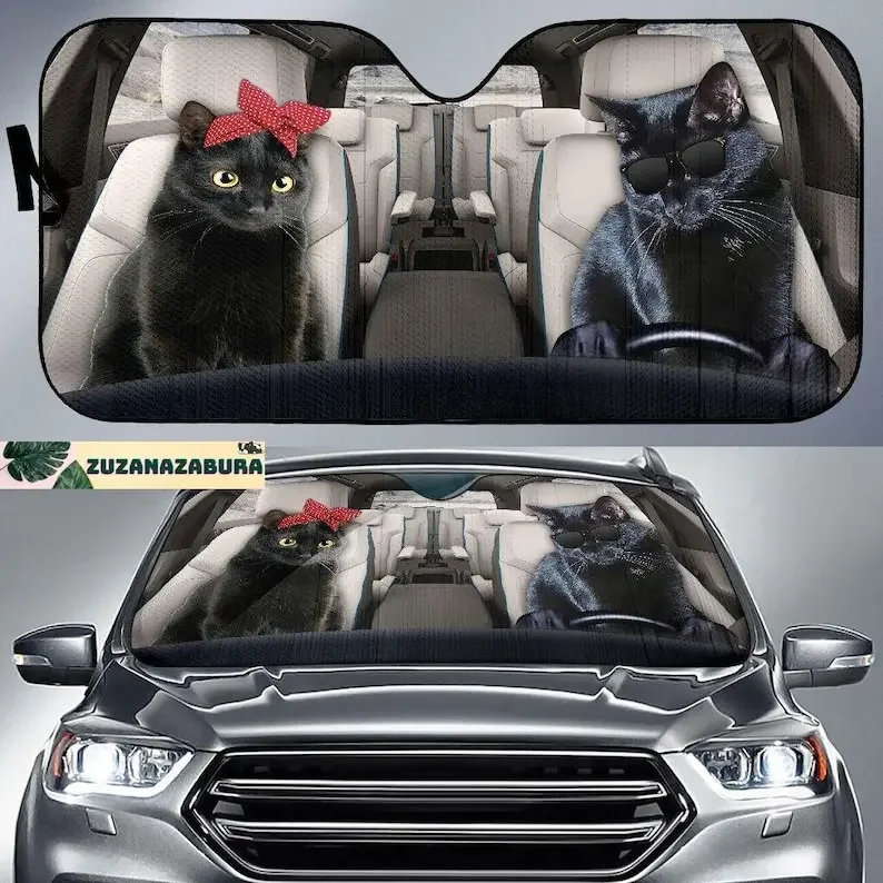 Черный кошачий автомобильный солнцезащитный козырек, автомобильный солнцезащитный козырек с колесами для животных, автомобильный солнцезащитный козырек, чехол на лобовое стекло автомобиля для кошек, подарок для любимого кота
Черный кошачий автомобильный солнцезащитный козырек, автомобильный солнцезащитный козырек с колесами для животных, автомобильный солнцезащитный козырек, чехол на лобовое стекло автомобиля для кошек, подарок для любимого кота