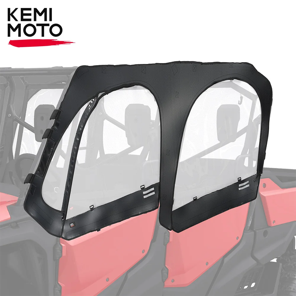 KEMIMOTO Soft Cab Enclosure Upper Doors Windows Windshield 0SR90-HL4-212A PVC Water-Resistant for Honda Pioneer 1000-6 2023
KEMIMOTO Soft Cab Enclosure Upper Doors Windows Windshield 0SR90-HL4-212A PVC Water-Resistant for Honda Pioneer 1000-6 2023
