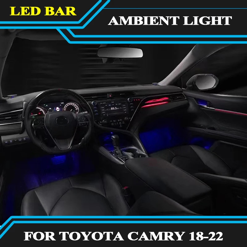 App Control Active Ambient Light For Toyota Camry 2018-2022 Water cup Footwell Symphony Fluent Ambient Light Steering Wheel
App Control Active Ambient Light For Toyota Camry 2018-2022 Water cup Footwell Symphony Fluent Ambient Light Steering Wheel