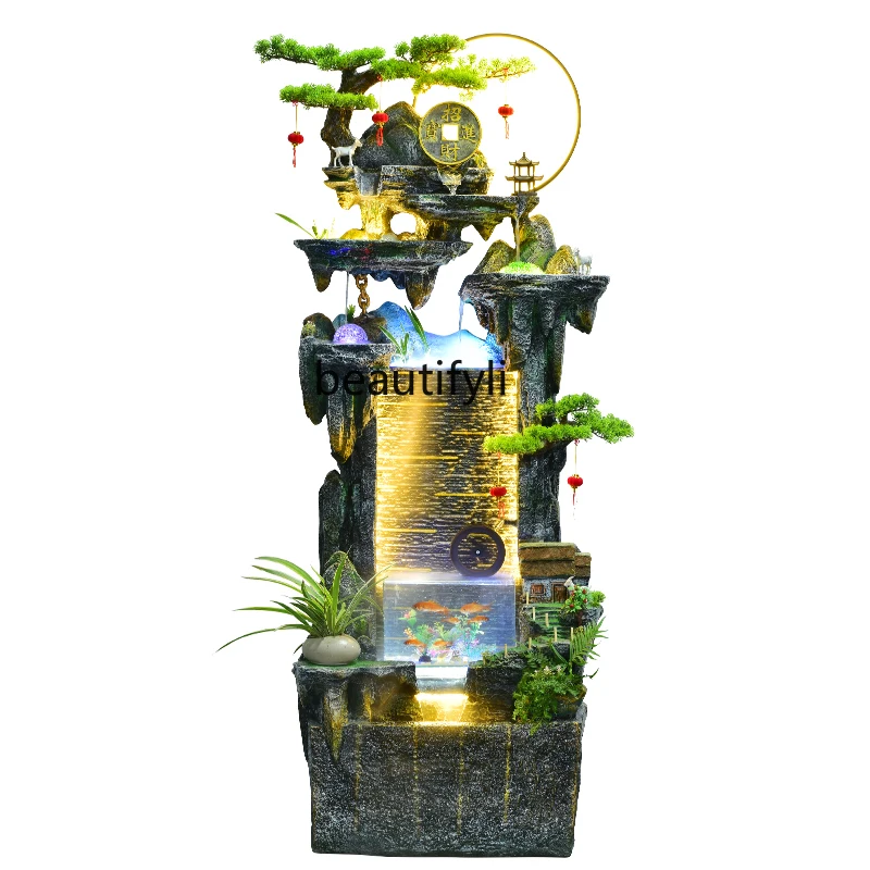 Living Room Water Fountain Balcony Decoration Office Entrance Layout Chinese Floor Circulating Water Decoration decor
Living Room Water Fountain Balcony Decoration Office Entrance Layout Chinese Floor Circulating Water Decoration decor