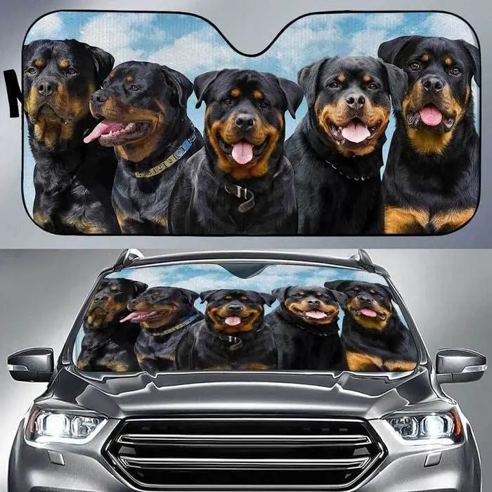Rottweiler blue sky pattern car sunshade sunshade rottweiler owner window sunshade
Rottweiler blue sky pattern car sunshade sunshade rottweiler owner window sunshade