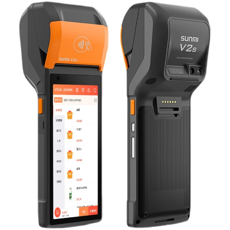 V2s Mobile Cash Register Small Scan Code Cash Register Printer All-in-One Handheld Inventory Machine(3+32G) Scanned version GMS
V2s Mobile Cash Register Small Scan Code Cash Register Printer All-in-One Handheld Inventory Machine(3+32G) Scanned version GMS