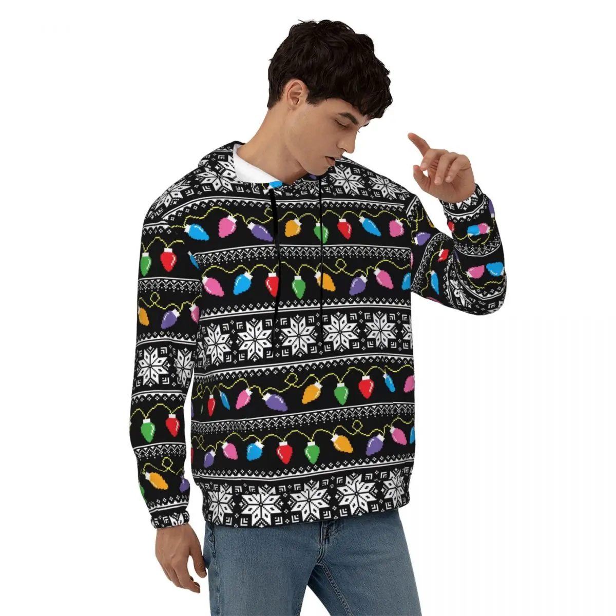 Snowflake Light Strip Casual Hoodies Unisex Merry Christmas Hip Hop Pullover Hoodie Streetwear Sweatshirts Oversized Clothes
Snowflake Light Strip Casual Hoodies Unisex Merry Christmas Hip Hop Pullover Hoodie Streetwear Sweatshirts Oversized Clothes