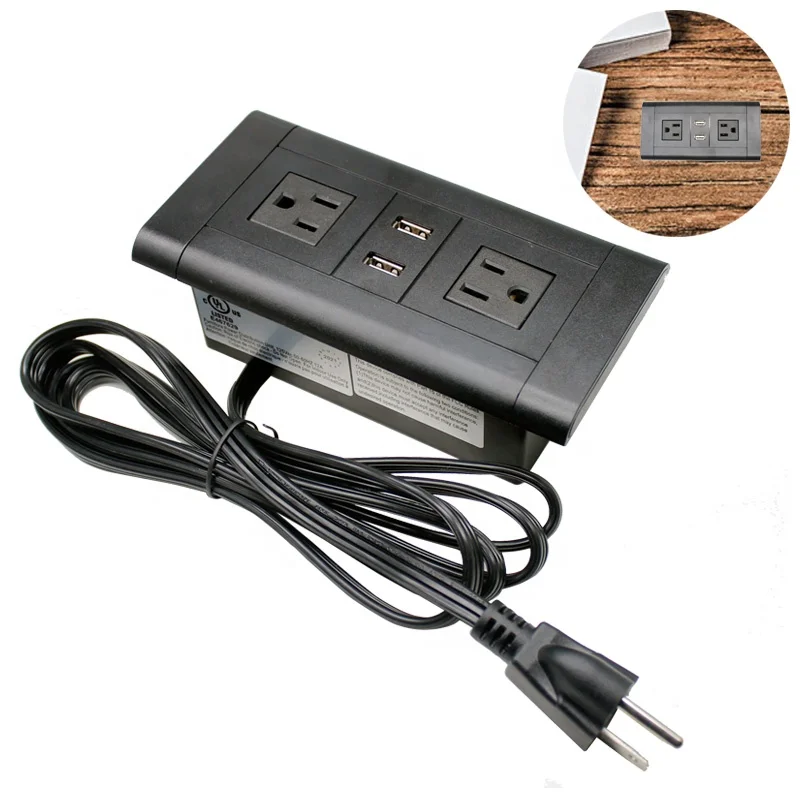 (1 Pack)2 USB 2 Outlet Power Strip Table Desk Surface Mountable Recessed Furniture USA
(1 Pack)2 USB 2 Outlet Power Strip Table Desk Surface Mountable Recessed Furniture USA